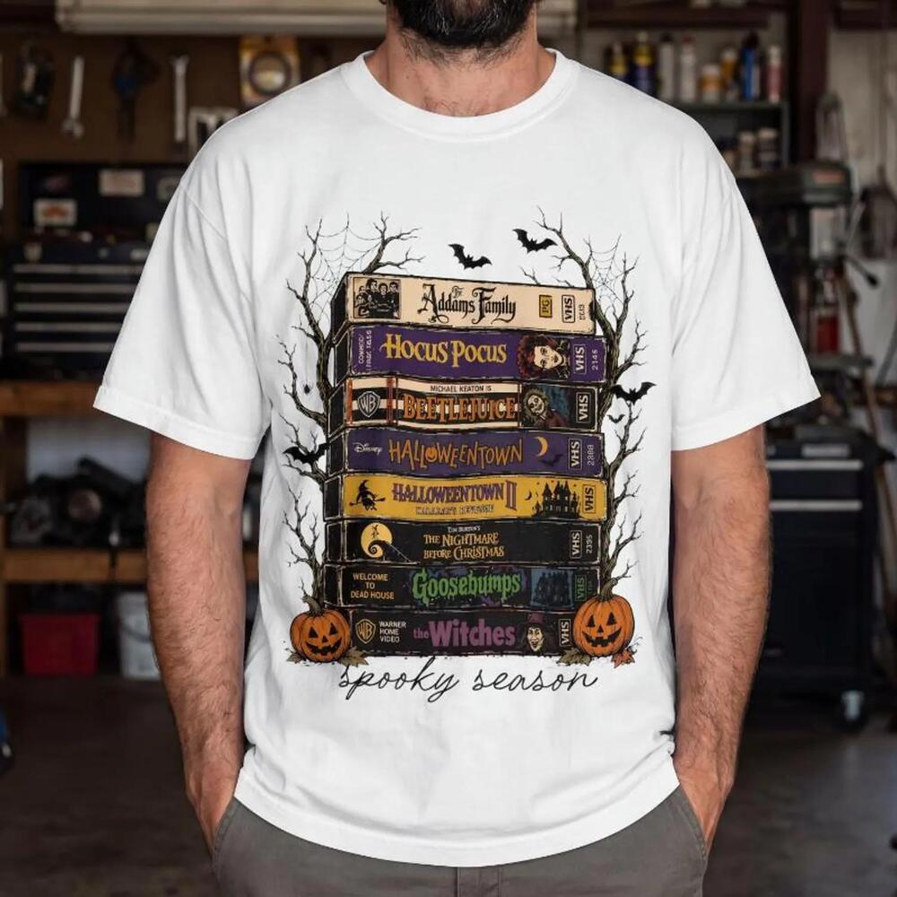 Halloween Tee - Funny Horror T-Shirt -Scary Movie Halloween Shirt